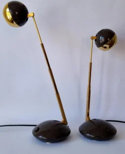 Outlet Pamono Mid-Century Telescope Table Lamps from Eichhoff Werke, Germany, 1979, Set of 2