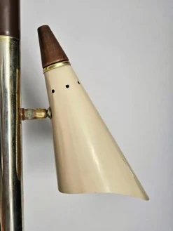 Best Pamono Mid-Century Tension Pole Lamp with Three Shades attrited to Stilnovo, Italy, 1960s