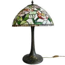 Pamono Mid-Century Tiffany Table Lamp, 1960s