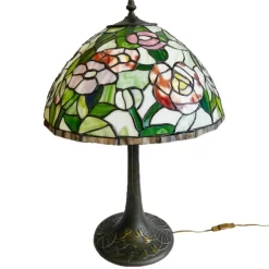 Pamono Mid-Century Tiffany Table Lamp, 1960s