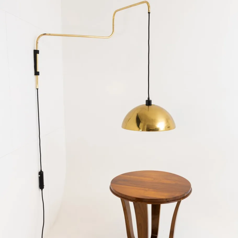 Clearance Pamono Mid-Century Tilting Wall Light from Arredoluce, Italy, 1960s