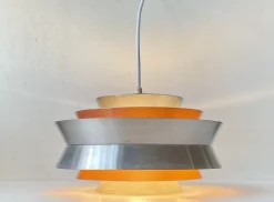Clearance Pamono Mid-Century Trava Pendant Lamp by Carl Thore for Granhaga, 1960s