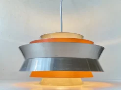 Clearance Pamono Mid-Century Trava Pendant Lamp by Carl Thore for Granhaga, 1960s