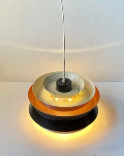 Clearance Pamono Mid-Century Trava Pendant Lamp by Carl Thore for Granhaga, 1960s