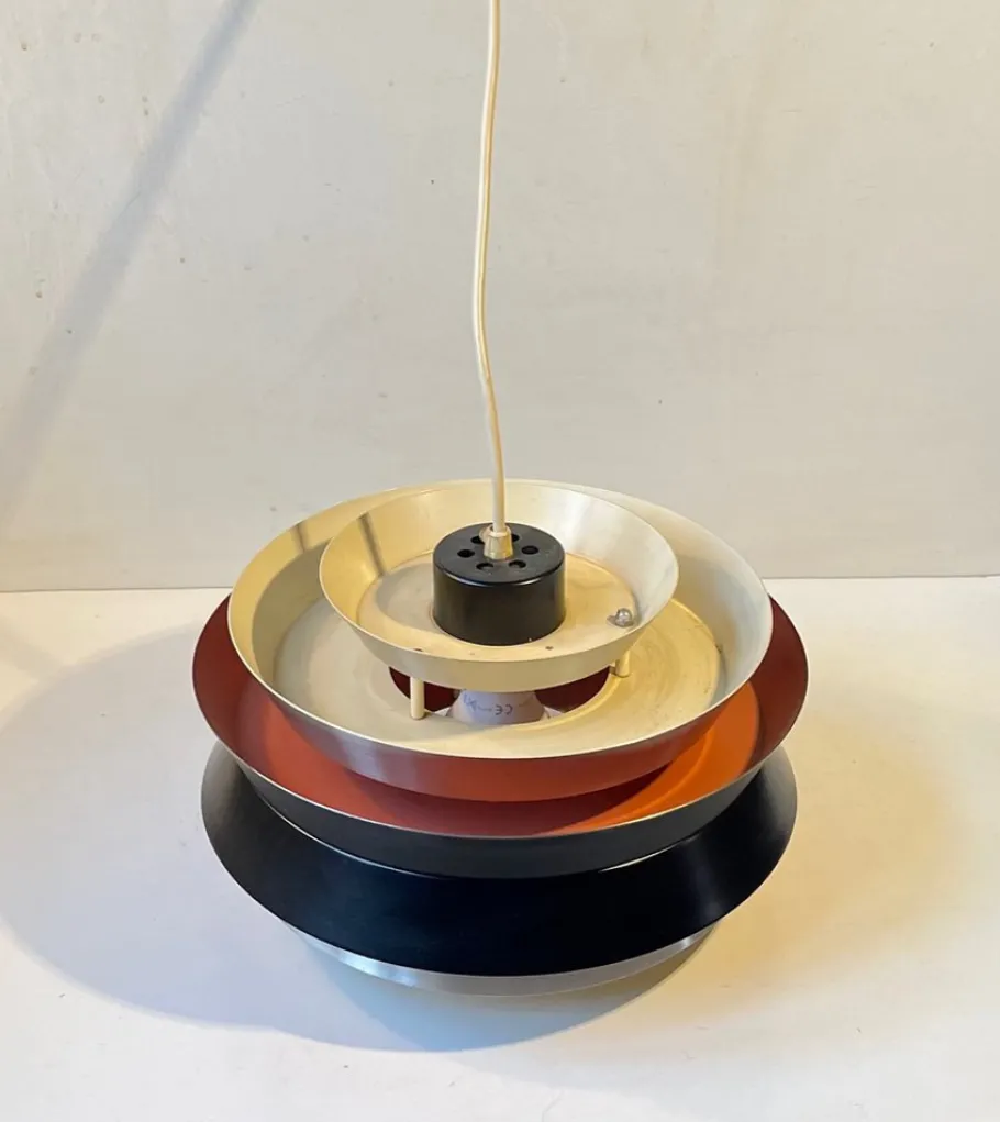 Clearance Pamono Mid-Century Trava Pendant Lamp by Carl Thore for Granhaga, 1960s