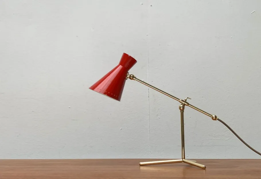 Outlet Pamono Mid-Century Tripod Table Lamp, 1960s