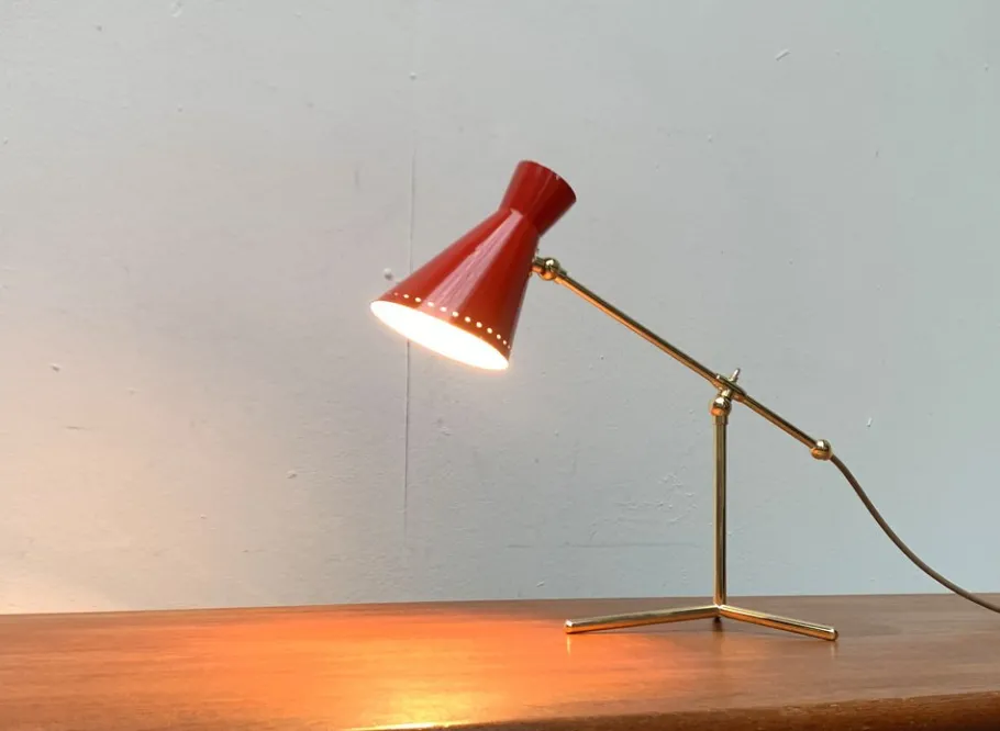 Outlet Pamono Mid-Century Tripod Table Lamp, 1960s