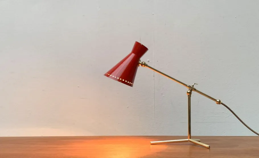 Outlet Pamono Mid-Century Tripod Table Lamp, 1960s