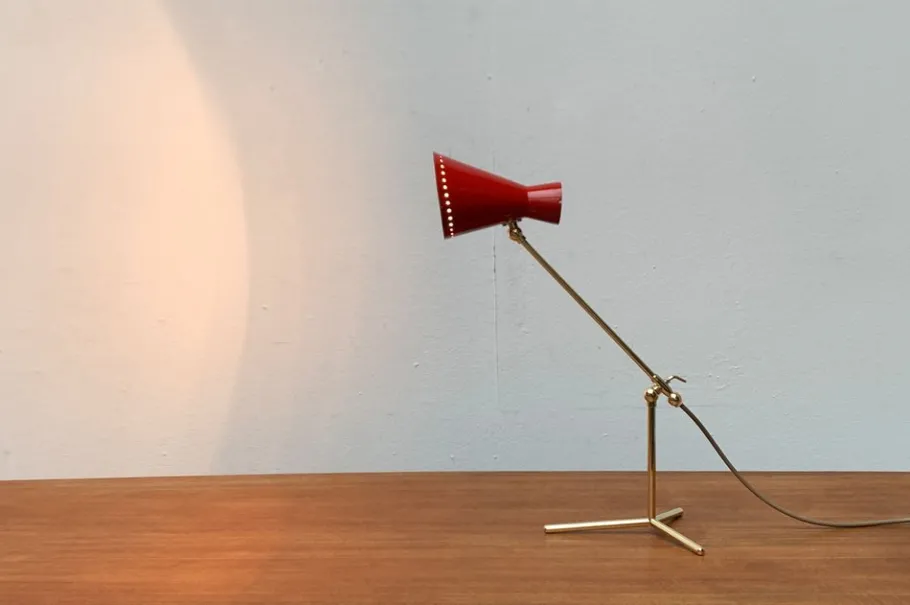 Outlet Pamono Mid-Century Tripod Table Lamp, 1960s