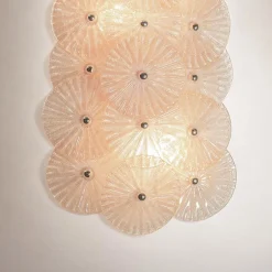 Discount Pamono Mid-Century Wall Lamp in Murano Glass, Set of 2, Set of 2