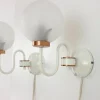 Clearance Pamono Mid-Century Wall Lamps from Drukov, 1970s, Set of 2