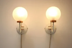 Clearance Pamono Mid-Century Wall Lamps from Drukov, 1970s, Set of 2