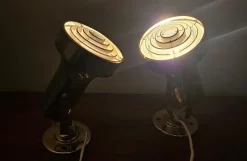 Clearance Pamono Mid-Century Wall Lamps from Aneta, Sweden, 1970s, Set of 2