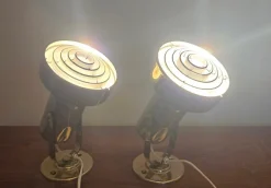 Clearance Pamono Mid-Century Wall Lamps from Aneta, Sweden, 1970s, Set of 2