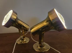 Clearance Pamono Mid-Century Wall Lamps from Aneta, Sweden, 1970s, Set of 2