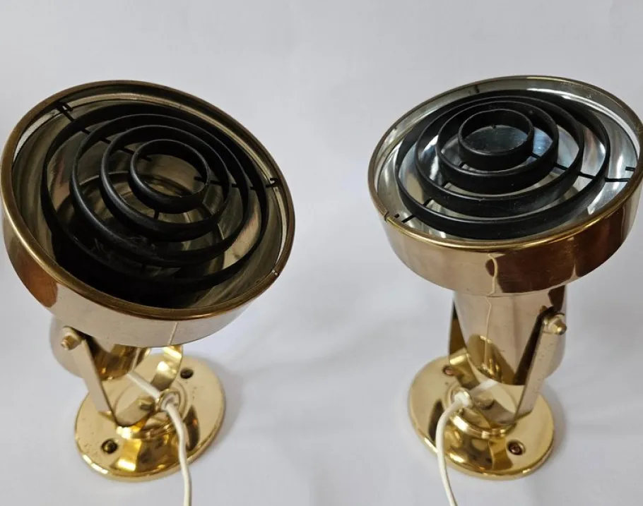 Clearance Pamono Mid-Century Wall Lamps from Aneta, Sweden, 1970s, Set of 2