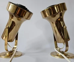 Clearance Pamono Mid-Century Wall Lamps from Aneta, Sweden, 1970s, Set of 2