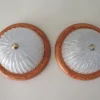 Clearance Pamono Mid-Century Wall Lamps or Ceiling Lamps from Massive Belgium, 1960, Set of 2