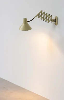 Best Pamono Mid-Century Wall Mounted Scissor Lamp from Hala Zeist, 1960s