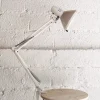 Sale Pamono Mid-Century White Architect Table Lamp from Ledu, 1960s