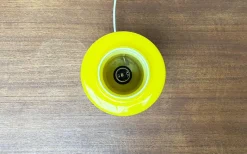 Sale Pamono Mid-Century Yellow Glass Model 120 Table Lamp by Uno & Östen Kristiansson for Luxus, Vittsjö, Sweden, 1950s