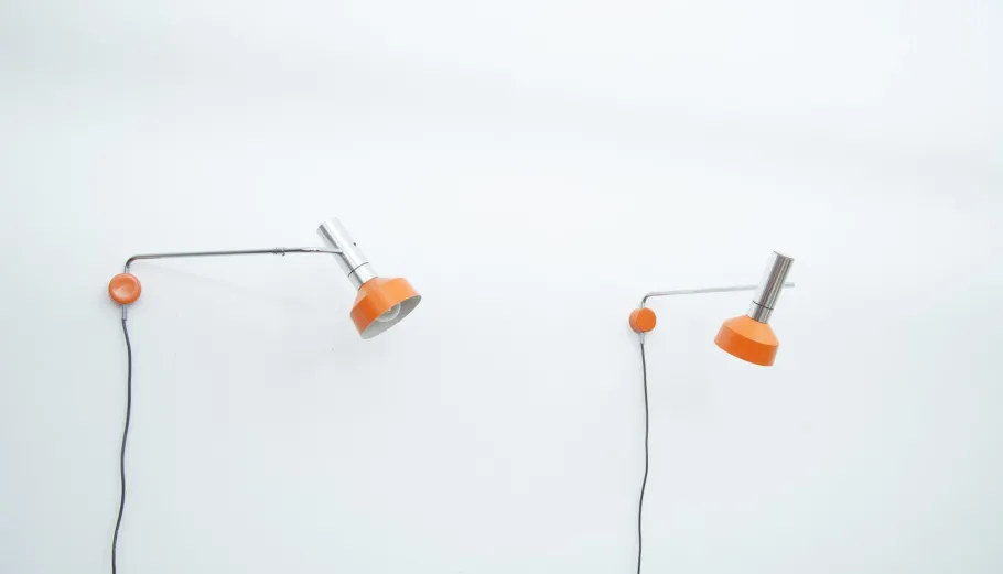 Best Pamono Minilux Wall Lights by Rosemarie and Rico Baltensweiler for Baltensweiler, 1960s, Set of 2