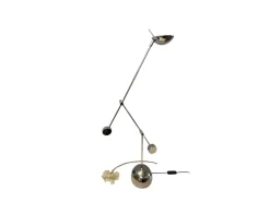 Clearance Pamono Minimalist Counterweight Desk Lamp in Chrome from Sölken Leuchten, 1970s