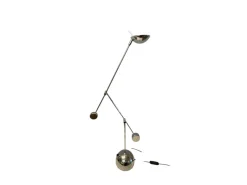 Clearance Pamono Minimalist Counterweight Desk Lamp in Chrome from Sölken Leuchten, 1970s