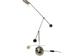 Clearance Pamono Minimalist Counterweight Desk Lamp in Chrome from Sölken Leuchten, 1970s