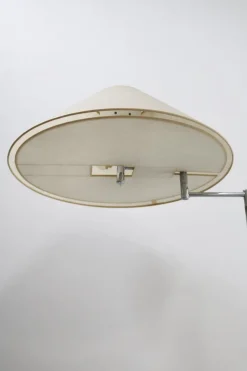 Outlet Pamono Minimalist Swivel Arm Floor Lamp from Staff, 1970s