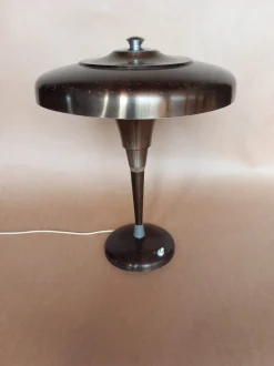 Hot Pamono Ministerial Mushroom Table Lamp, 1950s