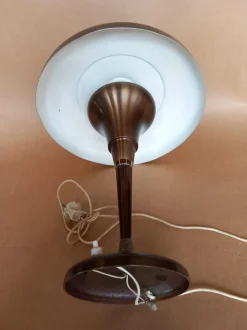 Hot Pamono Ministerial Mushroom Table Lamp, 1950s