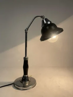 Outlet Pamono Ministerial Table Lamp from Lariolux, 1930s