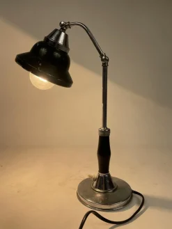 Outlet Pamono Ministerial Table Lamp from Lariolux, 1930s