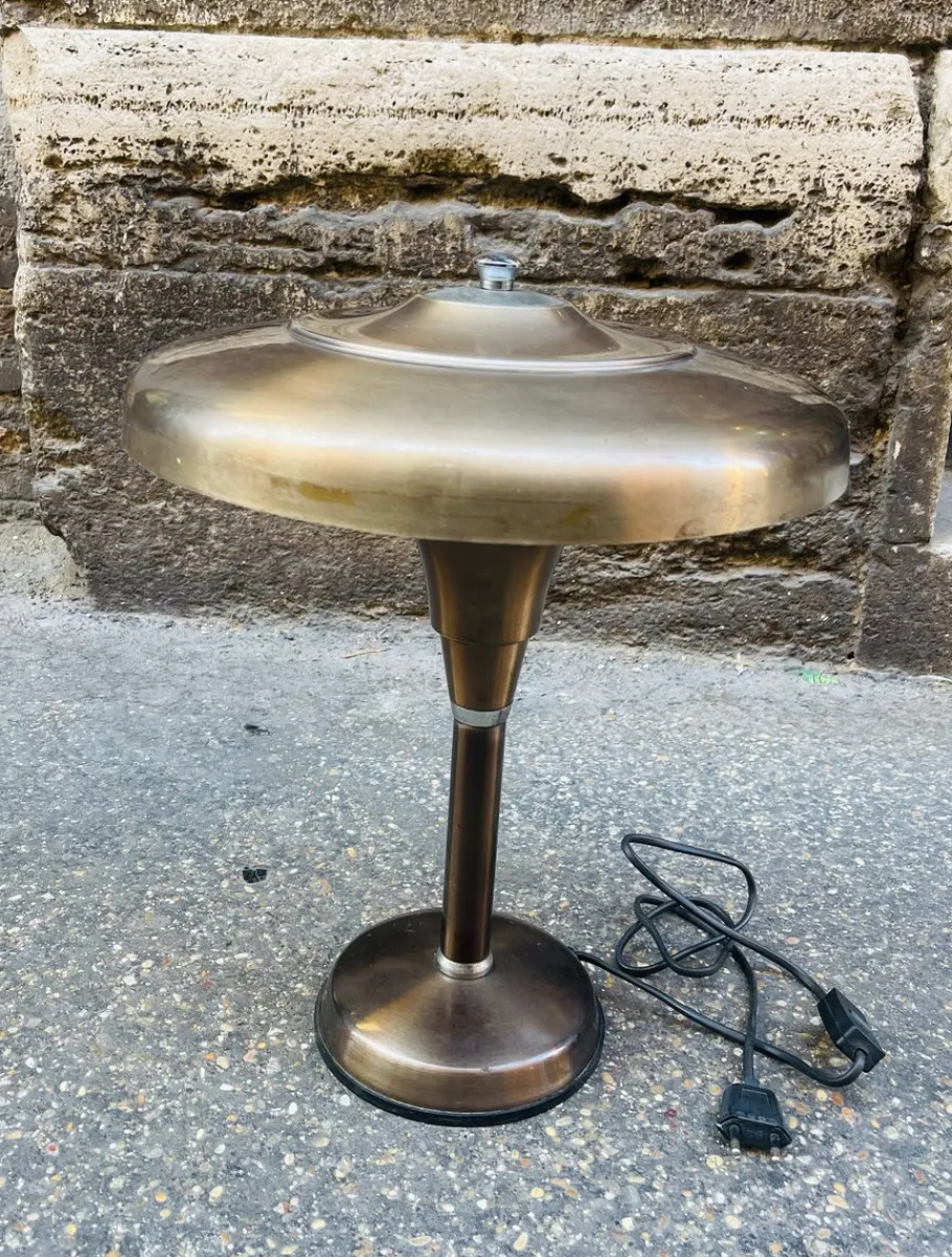 Sale Pamono Ministerial Table Lamp, 1940s
