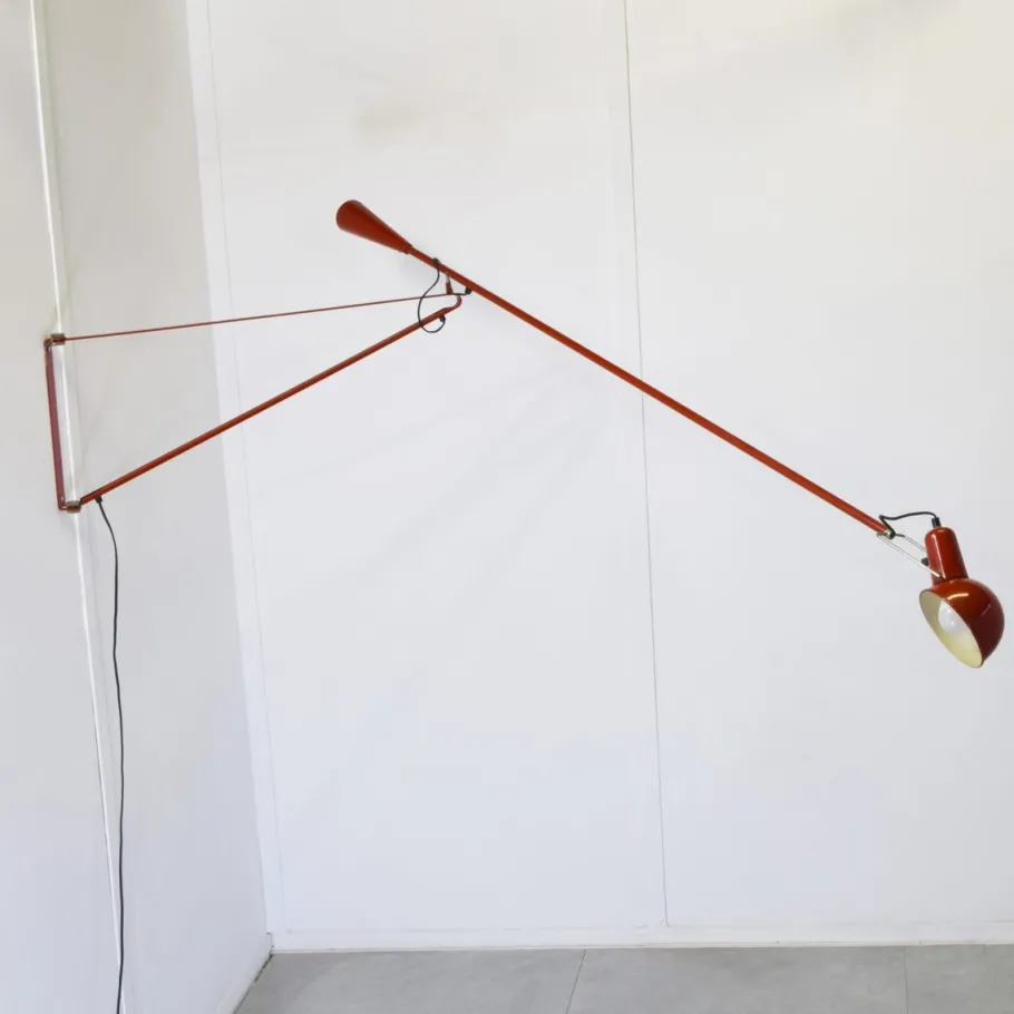 Clearance Pamono Mod. 265 Wall Lamp by Paolo Rizzotto for Arteluce, 1970s