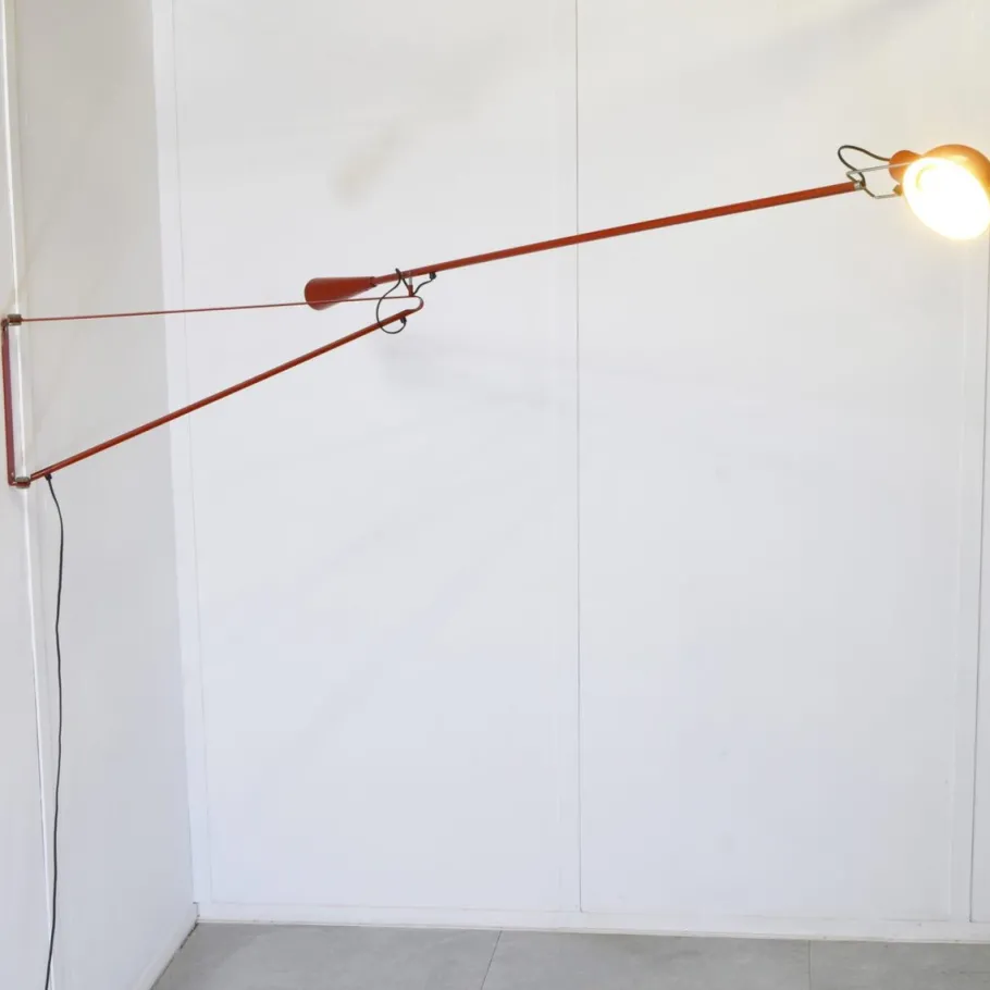 Clearance Pamono Mod. 265 Wall Lamp by Paolo Rizzotto for Arteluce, 1970s