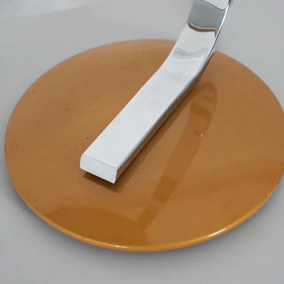 New Pamono Model 520 Amber Table Lamp from Fase, 1960