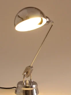 Sale Pamono Model 600 Chrome Lamp by Charlotte Perriand for Jumo, 1940s