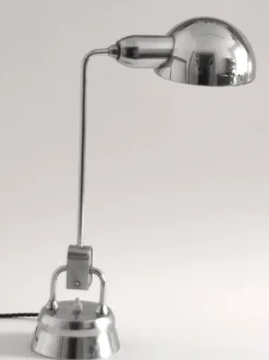 Sale Pamono Model 600 Chrome Lamp by Charlotte Perriand for Jumo, 1940s