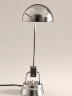 Sale Pamono Model 600 Chrome Lamp by Charlotte Perriand for Jumo, 1940s