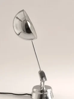 Sale Pamono Model 600 Chrome Lamp by Charlotte Perriand for Jumo, 1940s