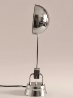 Sale Pamono Model 600 Chrome Lamp by Charlotte Perriand for Jumo, 1940s