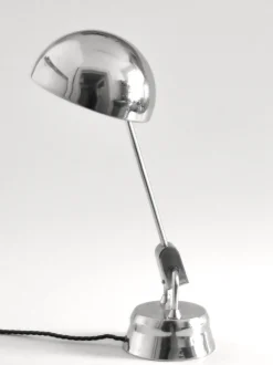 Sale Pamono Model 600 Chrome Lamp by Charlotte Perriand for Jumo, 1940s