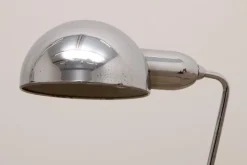 Clearance Pamono Model 600 Chrome Lamp Selected by Charlotte Perriand for Jumo, 1940s