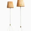 New Pamono Model 30-058 Floor Lamps by Lisa Johansson-Pape for Orno, 1940s, Set of 2