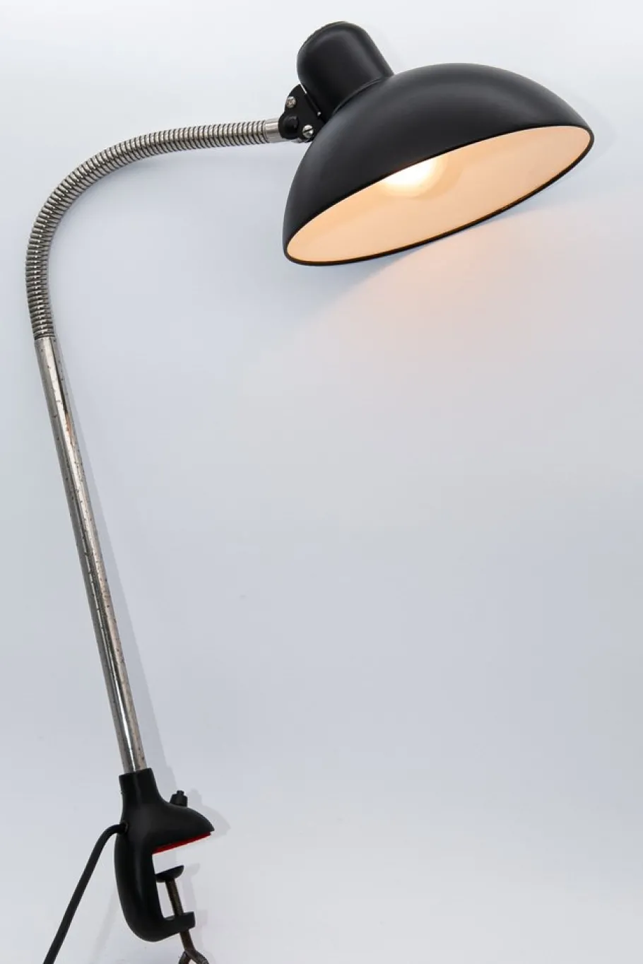Best Pamono Model 6740 Gooseneck Clamp Lamp by Christian Dell for Kaiser Idell / Kaiser Leuchten, 1930s