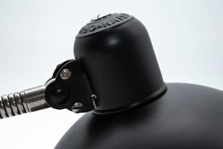 Best Pamono Model 6740 Gooseneck Clamp Lamp by Christian Dell for Kaiser Idell / Kaiser Leuchten, 1930s