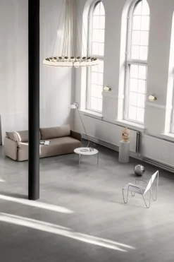 Discount Pamono Model 2109/16/14 Lamp with Champagne Structure by Gino Sarfatti for Astep