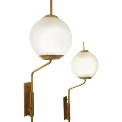 Discount Pamono Model 11 Lp Pallone Lights by Luigi Caccia Dominioni, Set of 2